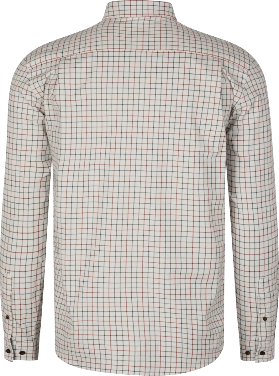 Seeland Oxford Shooting Shirt, classic blue/merlot - Afbeelding 3