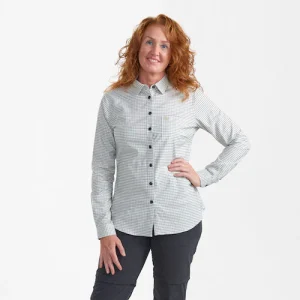 Deerhunter Lady Sara Shirt, green check