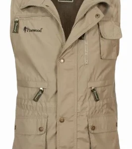 Pinewood Tiveden Vest, light khaki
