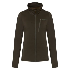 Rovince Fleece Jacket Flexline Woman, olive green